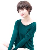 【マッシュショート×グレージュ】