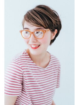 コットン(cotton) マッシュショート × ハイライトカラー cotton