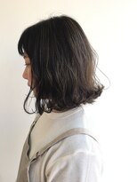 ヘアメイク オブジェ(hair make objet) スペシャルハイライト 切りっぱなしボブ☆★☆ KAI