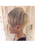 ミヤザキスタイル  ハイトーンピクシーアンダーカット