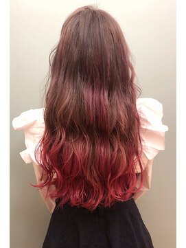 アグランテトラ 野田阪神店(a Gland tetra) ピンクハイライト☆ラベージュ☆ミルフィーユカラー☆20代30代