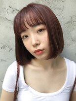 ミィ 表参道(mee.)&nbsp;【mee.】 チェリーレッド ミニボブ