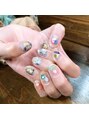 ロコモコカウイ(HAIR SALON Loco Moco KAUI) ネイルは毎回セルフ★マーブルがお気に入りです