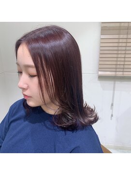 フレーム ヘア ルーム 天王寺駅前店(FRAME hair room) つやつや☆カシスローズカラー