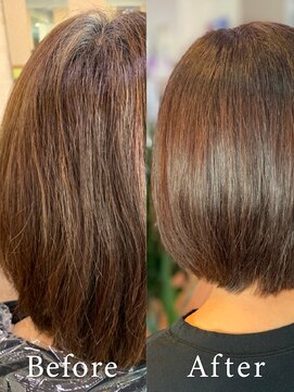 アークスヘアー オレンジべージュ★スタイリング簡単♪小顔見せ☆丸みショート