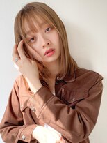 ネイヴィル オモテサンドウ(navile omotesando) *ストレートで決まる垢抜けベージュ*