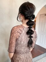 ニコット(nicotto)&nbsp;【ロングスタイル】編み下ろしアレンジダウンスタイル