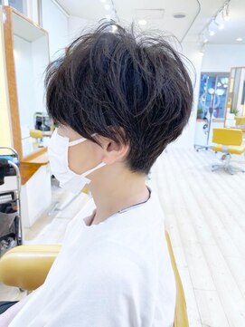 モリオ フロム ロンドン 成増店 【morio成増 セリザワ】大人マッシュショート 髪質改善