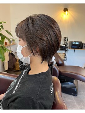 ヌクモリオーガニック(NUKUMORI organic) ナチュラルショートボブ