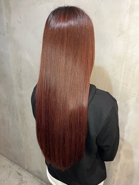 ルフレ 新宿本店2nd(Reflet) お客様カタログ＃新宿髪質改善ブリーチハイトーンエクステ韓国