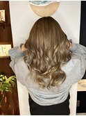 【calif.】バレイヤージュカラー☆ロングスタイル
