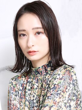 クラッチ 博多(CLUTCH) 大人可愛い小顔美髪ツヤ髪こなれヘアワンカール外ハネA6
