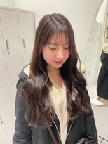 ジーナ 渋谷駅前(Zina)&nbsp;髪質改善＊艶ロングイメチェンブラウン＊美髪【Zina 渋谷】