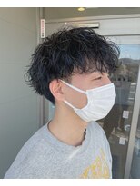 イースタイル 志都呂店(e-style com’s hair) ミックスパーマ　#夏目