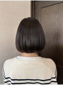 ツヤ感ふんわりボブスタイル