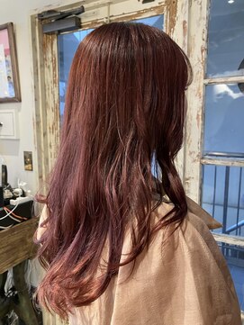 ナルヘアー 越谷(Nalu hair) 秋色/ピンク/レッド/カシス/バイオレット