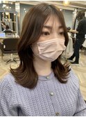 【顔周りレイヤー×くびれヘア】