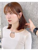 韓国風前髪×レイヤーカット【髪質改善/新宿/レイヤーカット】