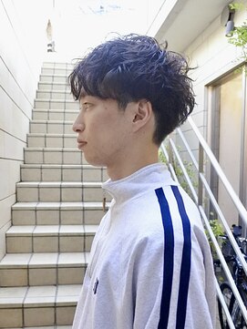 テテコケット(tete coquette) メンズマッシュ×クリームパーマ