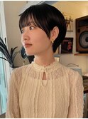 大人可愛い/大人ショート/丸みショート/小顔ショート/似合わせ