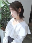 外ハネボブ*くびれボブ*前髪ありボブ*顔周りカット*前髪カット