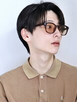 オーシャントーキョー サニー 原宿(OCEAN TOKYO Sunny)&nbsp;韓国ヘアカルマパーマ韓国マッシュセンターパート黒髪