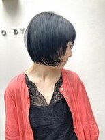 ブルー 盛岡店(BLUE)&nbsp;イメチェン/艶髪/ダークアッシュ/大人ミディアム/透明感ボブ