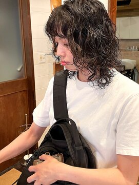 ラレイ ハラジュク(Lalei harajuku) 原宿/スパイラルパーマ/黒髪パーマ/原宿パーマ/黒髪/パーマ