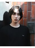 センターパートボブ/ユニセックスボブ/ニュアンスパーマ