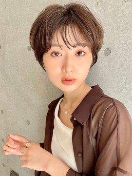 アッシュ 笹塚店(Ash) グレーベージュ/斜めバング/フレンチガーリー/ネイビー[笹塚]