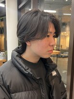 ニュアンスパーマ/韓国マッシュ/スパイキーショート/表参道