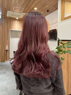 ビュートリアム ギンザ(BEAUTRIUM) ブリーチなしカラー＊レイヤーカット＊顔周り＊顔周りレイヤー