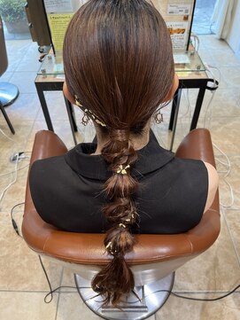 ネオリーブカップ 町田店(Neolive capu) 結婚式参列大人ヘアセット