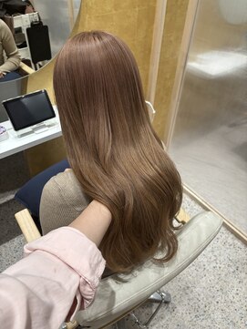 ジーナ 北千住ミルディス通り(Zina) 髪質改善*ミルクティベージュ【Zina北千住ミルディス通り】