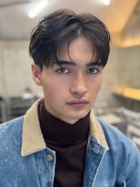 サイン メンズ 表参道(SIGN men's)&nbsp;フェザーショートダウンパーマスパイキーショート