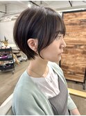 熊本ショート/丸みショート/熊本美容室/髪質改善/20代30代40代