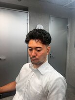 デン 仙台店(DEN)&nbsp;フェザーパーマ/スパイキーショート[榴岡/メンズ/理容室]