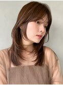 外ハネボブくびれヘア斜めバング結べるボブうる艶髪モテ髪