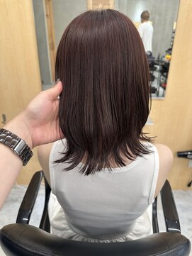 スミス 上野(smith) ミディアムレイヤーピンクブラウン