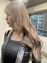 イリ 梅田(ili)&nbsp;ハイライトカラー/ミルクティーベージュ/レイヤーカット