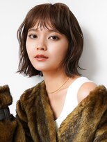 ロエ 福山川口店(loe)&nbsp;【loe】グレーベージュ×レイヤーカット