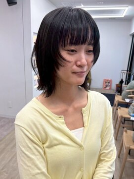 ヌビラ(Nubira) 顔周り姫カットレイヤー/ボブウルフ/西千葉