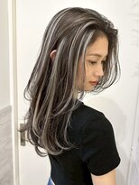 ディモアンド 表参道(Dimo&)&nbsp;xハイライトホワイトグレージュ/レイヤーカット/チェリーブラウ