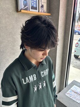 ムード カナザワ(mood kanazawa) シースルーフェザー/シースルーマッシュウルフ