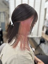 ラウラアンドロー(LAURA&RO)&nbsp;ダブルカラー/ケアブリーチ/インナーカラー/ベージュ【塚口】