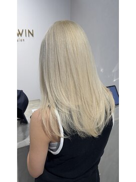 エン 栄店(enne) ココアベージュ/クラゲヘアー/ボブレイヤー/小顔/黒髪/栄