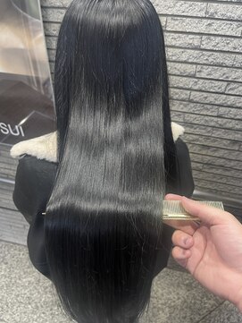 ヘアリゾート粋 ドゥオ 新宿南口店(dua) ブルーブラック/髪質改善