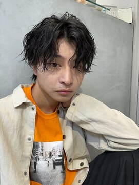 キャンバス バイ ネオリーブ 横浜西口(Canvas by neo.) 横浜★メンズパーマツイストスパイラル波巻きパーマ