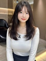 ロンドガーネット 池袋(Lond garnet) 暗めカラー/韓国風巻き/レイヤーカット/髪質改善/縮毛矯正/池袋