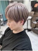 スモーキーピンクの春カラー
